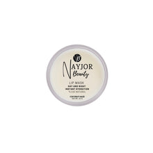 Load image into Gallery viewer, Coconut Haze Lip Mask – NayJor Beauty Coconut Haze Lip Mask in a 10g jar, delivering intense hydration and overnight repair for dry lips.
