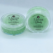 Load image into Gallery viewer, Green Apple Lip Scrub by Nayjor Beauty – Made with real green apple extract for gentle exfoliation and hydration.
