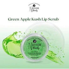 Load image into Gallery viewer, Nayjor Beauty Green Apple Lip Scrub – Hydrating exfoliating lip scrub with nourishing oils and fruit extracts.
