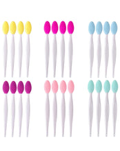 Load image into Gallery viewer, Multiple brushes in different colors, perfect for daily lip and skincare routines.
