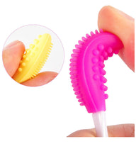 Load image into Gallery viewer, Flexible, soft bristles designed for gentle yet effective exfoliation.
